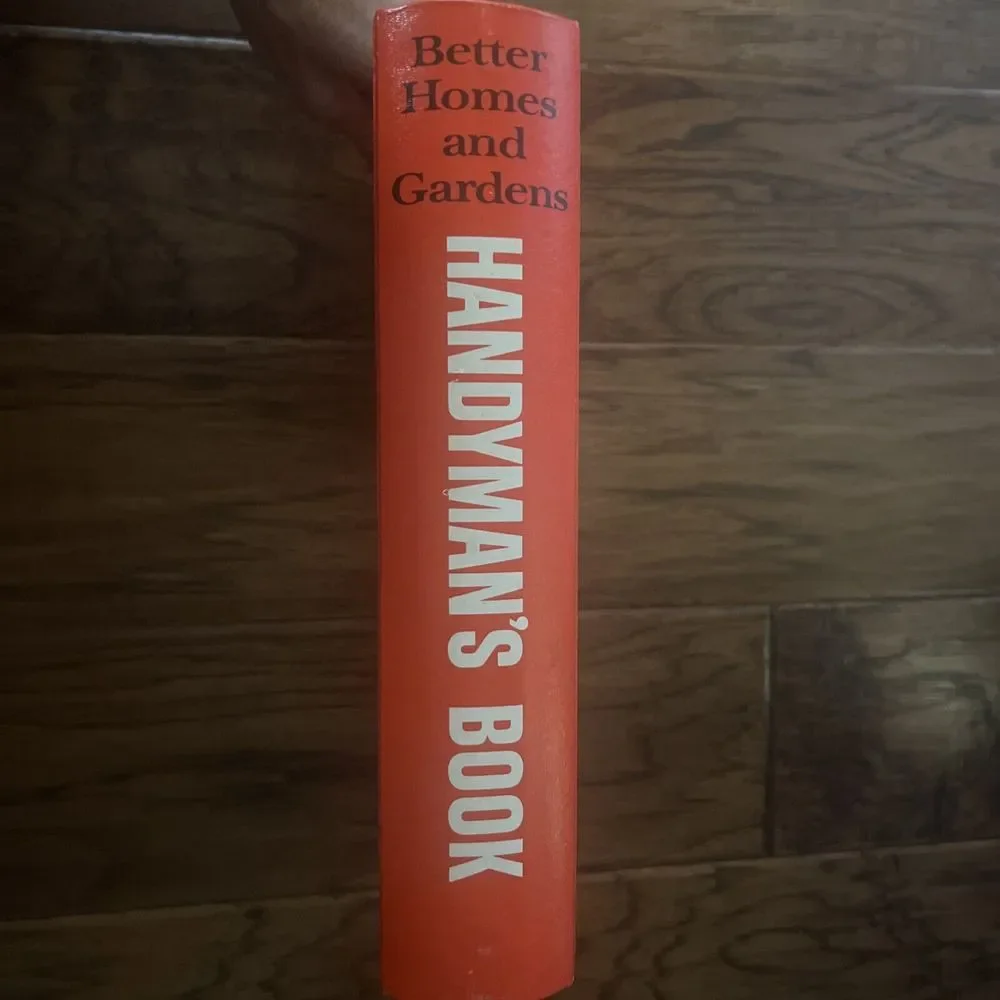 Vintage 1970 Better Homes and Gardens Handyman's Book 3-Ring‎ Binder Hardcover